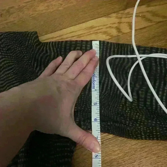 Akris Brown Black Pattern Cotton Pleated Midi Dress, Womens Size 10 - Picture 16 of 16